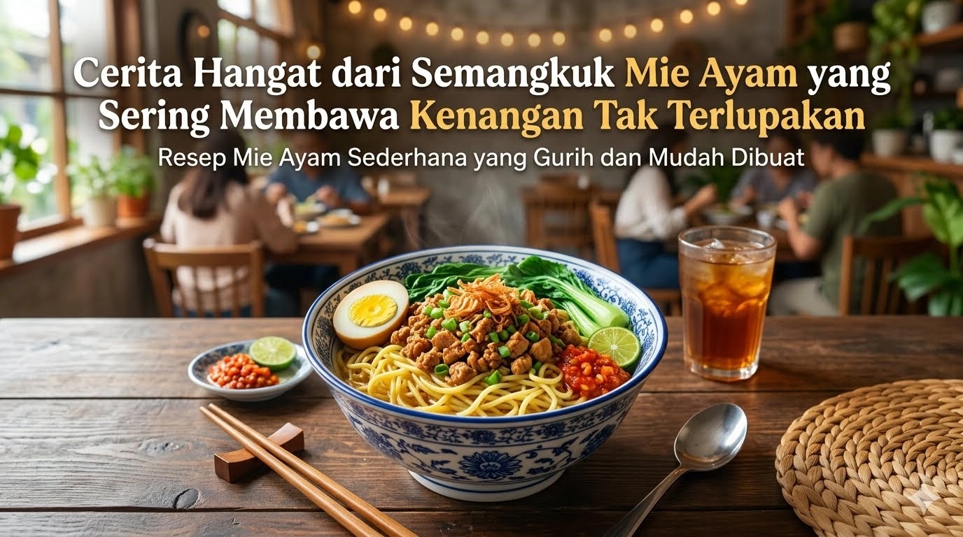 Mie Ayam Bu Nur: Kenangan yang Mengalir di Setiap Sendok